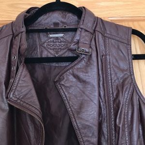 Leather Vest